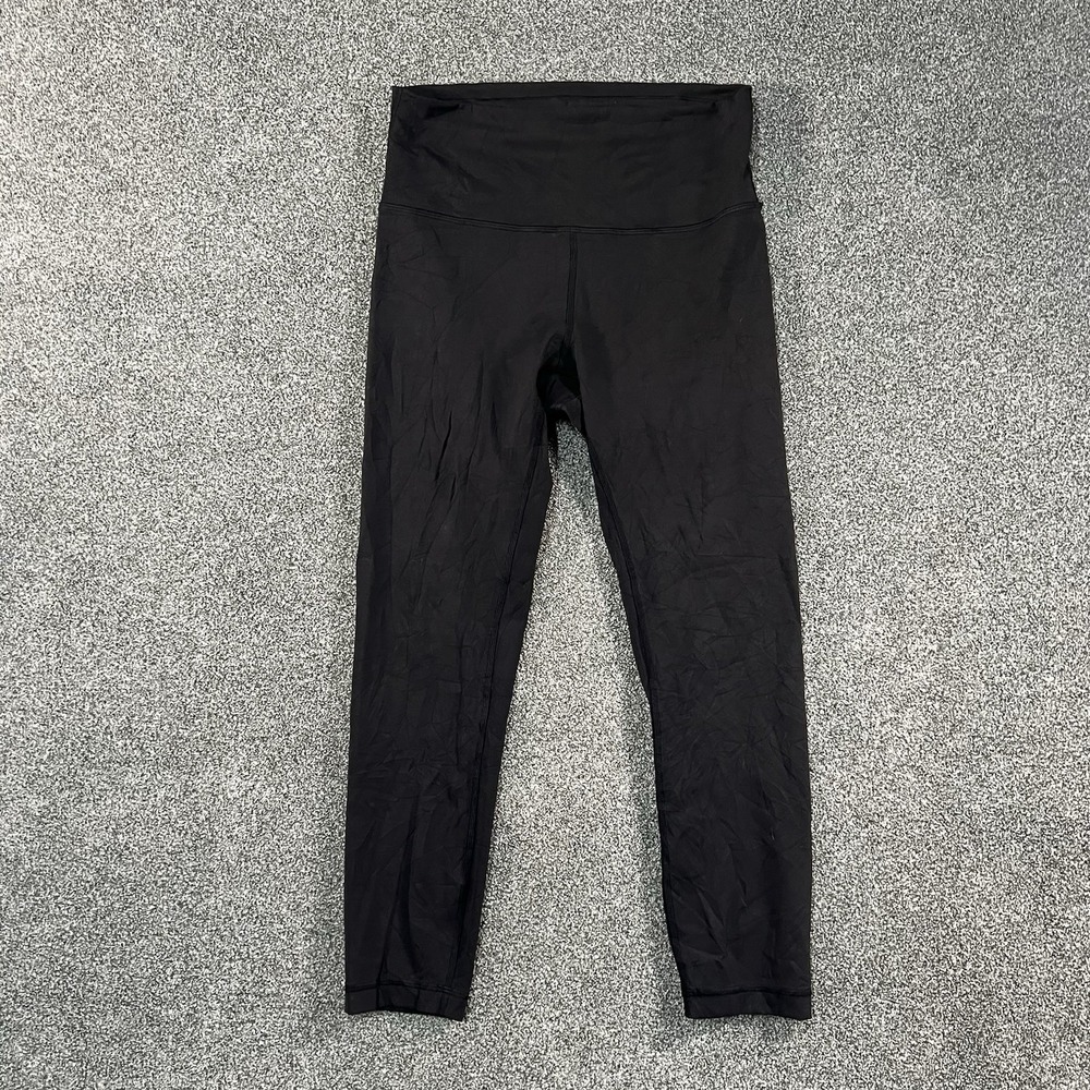 Lululemon Women’s 8 Black High Rise Full Length Leggings Yoga Athletic Pants